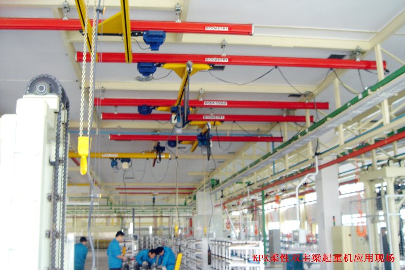 KPK柔性雙主梁起重機使用現場